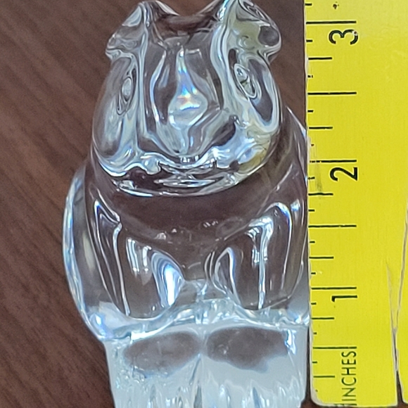 BACCARAT CRYSTAL BUNNY RABBIT FIGURINE THE PRICE IS FIRM. - Picture 3 of 6